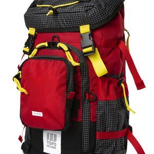 TOPO 35L red subalpine backpack